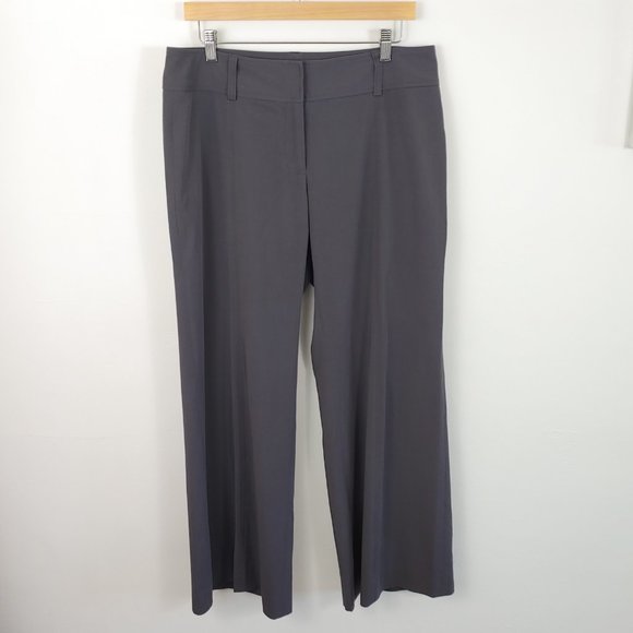 CAbi Pants - Cabi Wide Leg Trousers Gray Dress Pants size 12